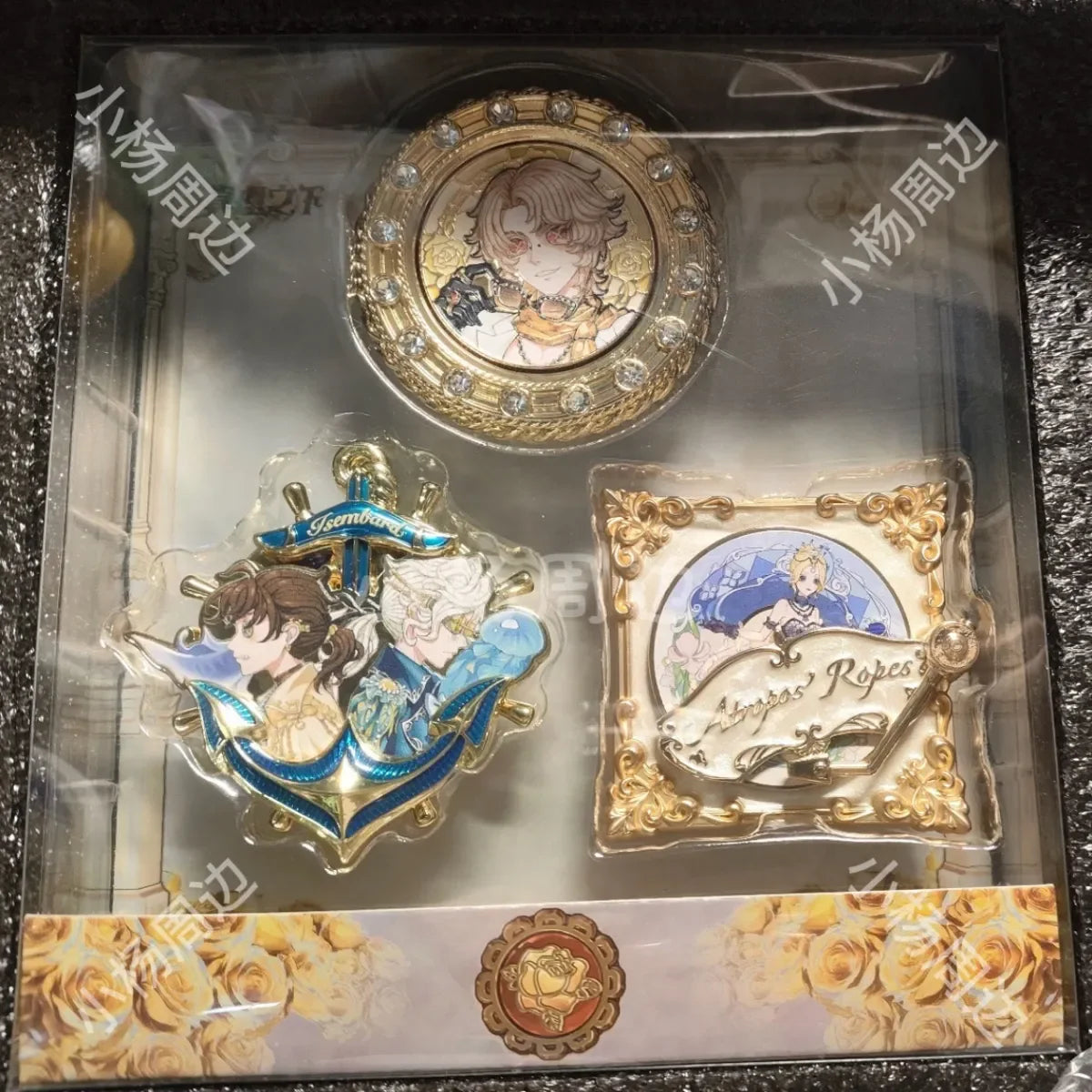 Anime Game Identity Ⅴ Naib Subedar Norton Campbell Frederick Kreiburg Cosplay Anime metal badge brooch Accessories Xmas Gift