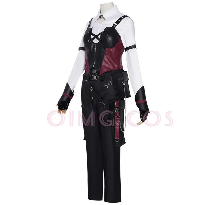 Love and deepspace Deep Space Hunter Cosplay Costume Carnival Adult Uniform  Anime Halloween Party  MasqueradeCostumes Men Game