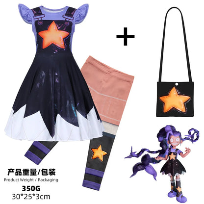 Lily Lovebraids Game Suit Uniform Cosplay Costume Halloween Carnival Party Outfit NexoCosplay