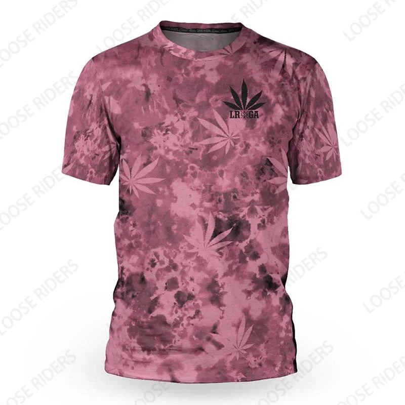 2022 Loose rider short sleeve jersey MX MTB Mountain Bike Jersey BMX Enduro Cycling shirt DH men's motocross sportswear