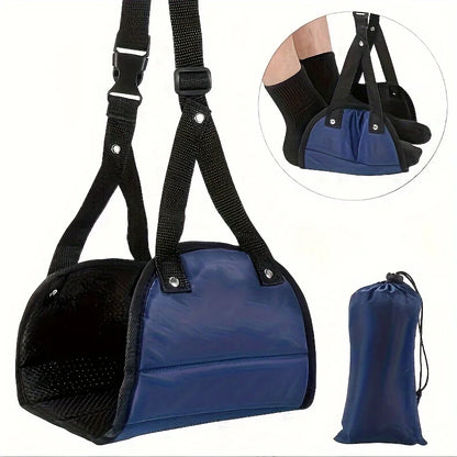 Adjustable Foot Hammocks for Travel, Car, Airplane Rest, Office Hanging, Simple Leg Support Foot Pads, Hammocks