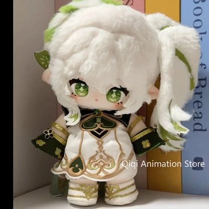 20cm Genshin Impact Nahida  Kawaii Plush Cotton Idol Stuffed Figure Can Change Clothes Birthday Gift
