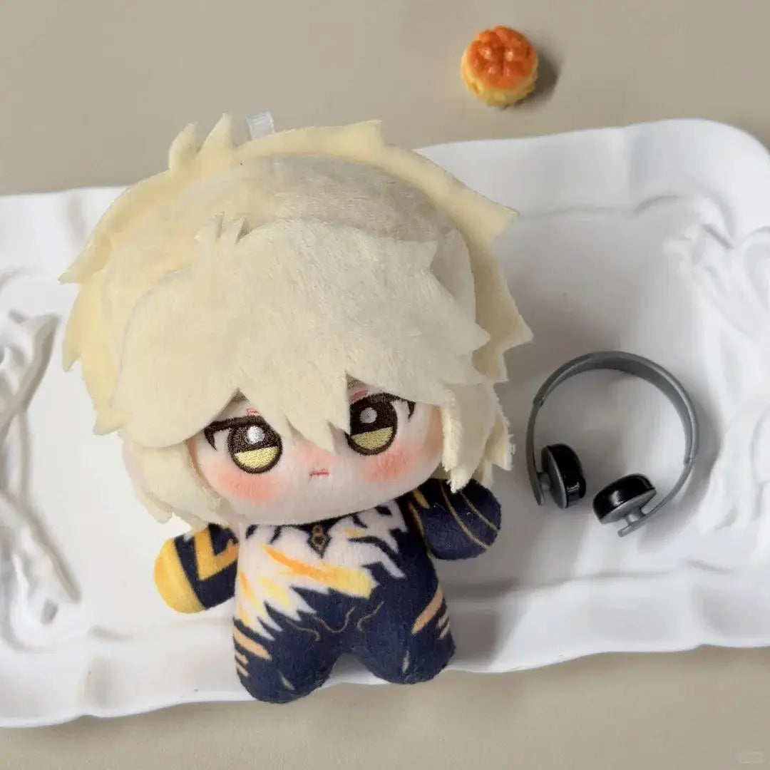 Honkai：Star Rail Phainon Blade Jiao Qiu Kawaii Plush Dolls 8cm Cotton Ball Bag Pendant Fluffy Keychain Girl Birthday Gift Xmas