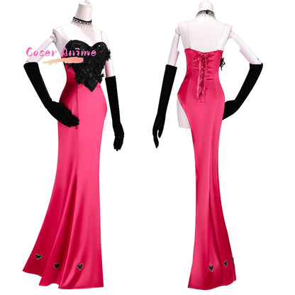 Angel Dust Cosplay Costume Uniform Halloween Carnival Party Christmas Play Role Clothes Clothing