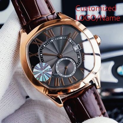A1212 Store Men's Sports Automatic Watch, Classic Blue Dial, 904L Customized Watches