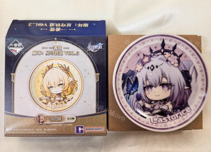 Honkai: Star Rail Castorice Cyrene Aglaea Phainon Anaxagoras Genuine Anime Cosplay Ceramic Saucer Cartoon Small Plate Dish Gift