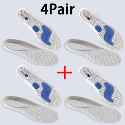 Sport Insoles for Feet Soft Shock Absorption Inserts Template Orthopedic Plantar Fasciitis Insole for Shoes Man Women Shoe Sole