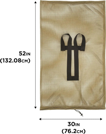 Mesh Decoy Bag, Fits 24 Standard Duck Decoys, 52"L x 30"W, Olive