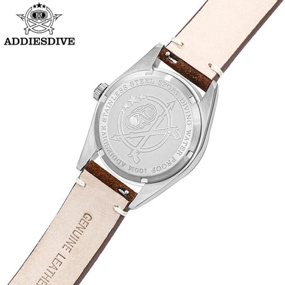 ADDIESDIVE 36MM 200M Waterproof Sapphire Glass Watches C3 Retro Super Luminous 316L Stainless Steel Women's Quartz Wristwatches
