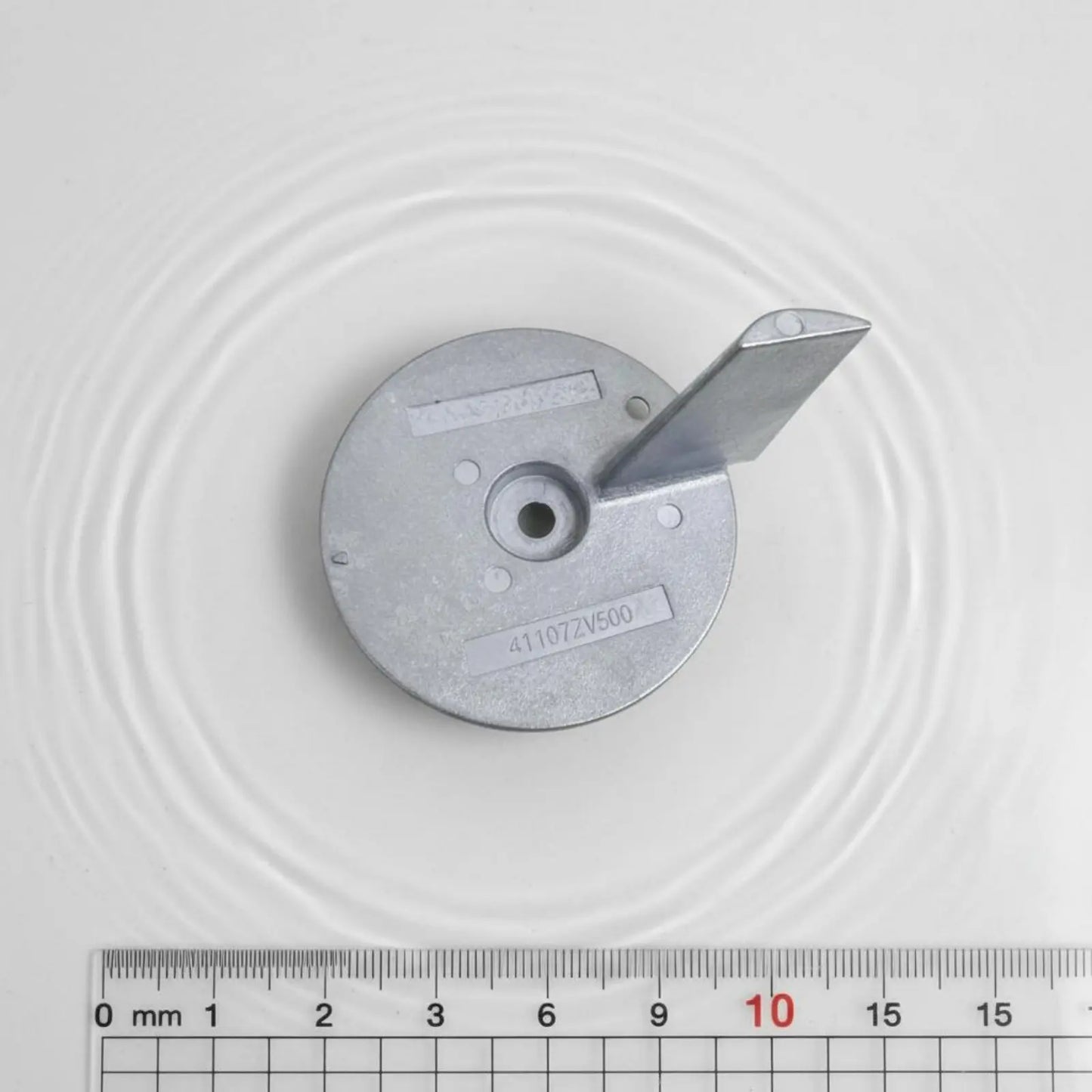 Outboard Engine Zinc Anode Direct Replacement Outboard Engine Anode Boat Zinc Long-Lasting Construction Aquatic Hardware