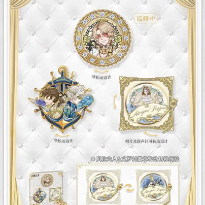 Anime Game Identity Ⅴ Naib Subedar Norton Campbell Frederick Kreiburg Cosplay Anime metal badge brooch Accessories Xmas Gift
