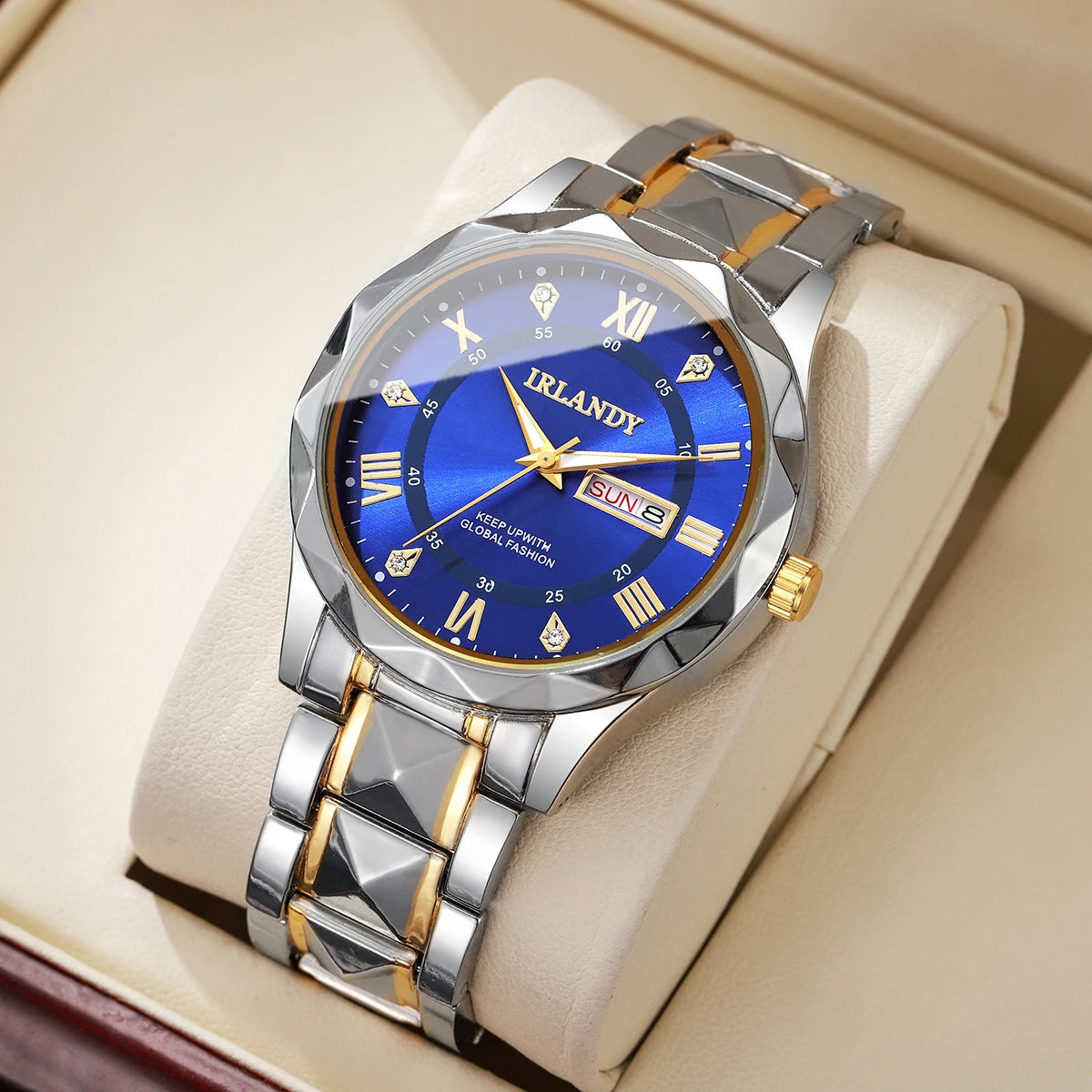 1PC Surprise Mystery Watch Blind Box-Luxury Men Business Watches Fashion Stainless Steel Band Quartz Watches Reloj（Without Box）