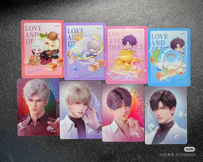 Official LAWSON X Love and Deepspace Collaboration Merchandise Badge Bookmark Acrylic Stand Postcard Transparent Card in Stock