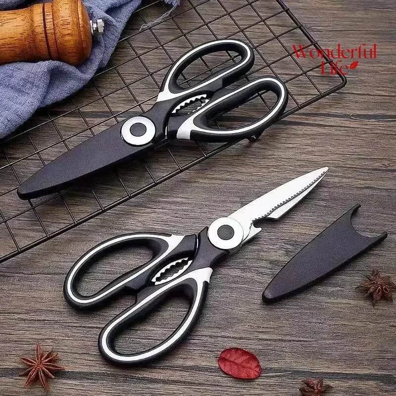 Multi-function Scissors Household Fish-killing Special Shears Roast Chicken and Duck Bones  Vegetable Chopping Fish Food