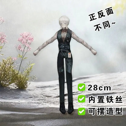 Funny Limbus Company Yi sang  Cotton  Anime Merchandise Fan Collection Decorative Ornaments Twistable Wire Frame Birthday Gifts