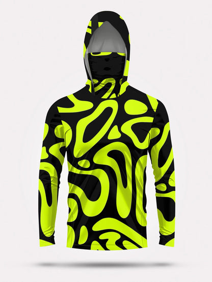 2026 Summer New Style Men's Long-Sleeved Shirt with 3D Pattern Print for Sporty and Casual Wear Comfortable and Soft
