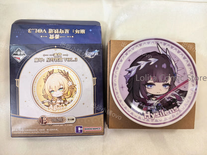 Honkai: Star Rail Castorice Cyrene Aglaea Phainon Anaxagoras Genuine Anime Cosplay Ceramic Saucer Cartoon Small Plate Dish Gift