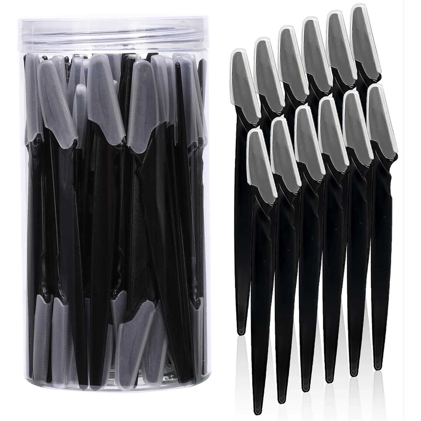 Wholesale 5/10/30/40pcs  Razor for Trimmer and Women Eyebrow and Men Shaver with Hair Razor and Face  Protective Cover,Safe rap