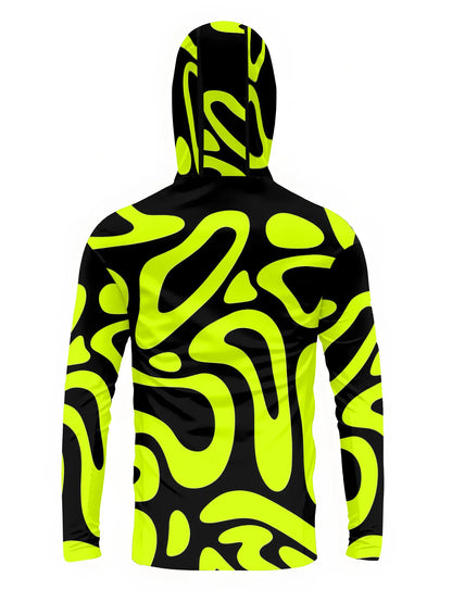 2026 Summer New Style Men's Long-Sleeved Shirt with 3D Pattern Print for Sporty and Casual Wear Comfortable and Soft
