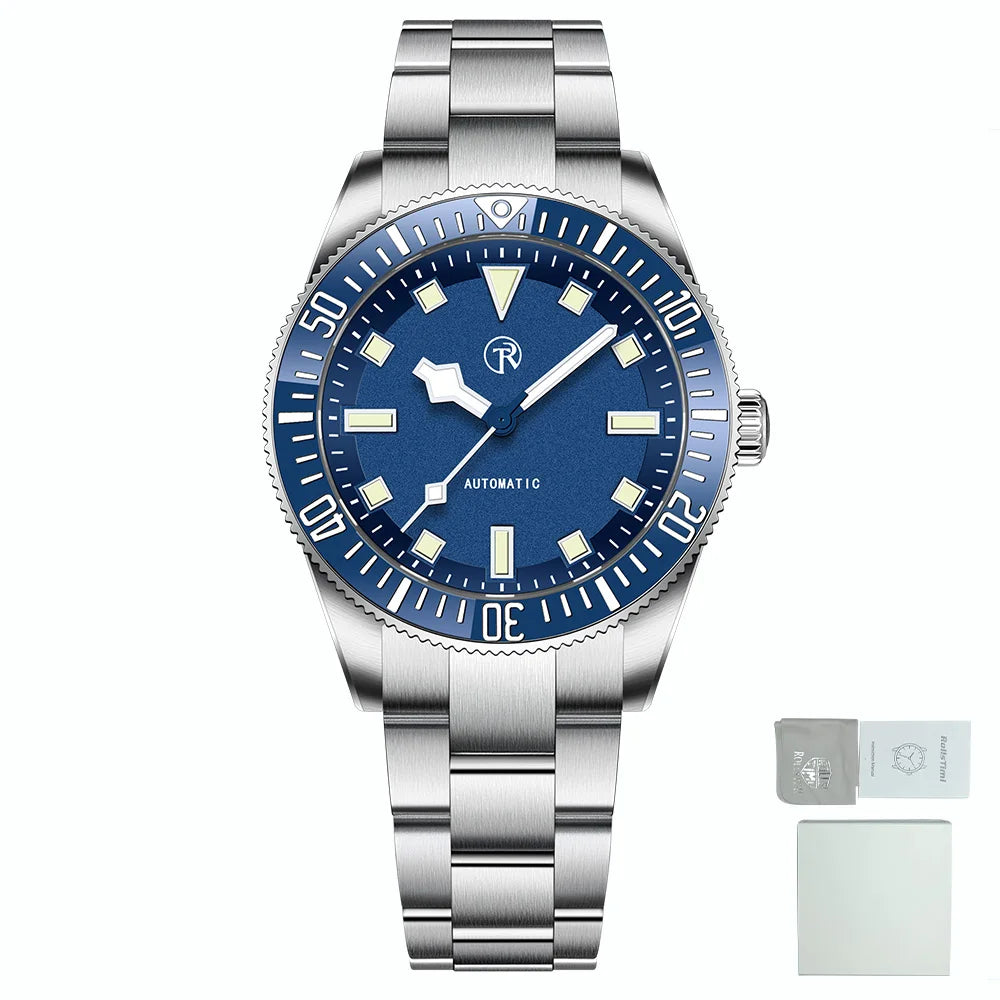 2026 new Rollstimi men's watches luxury automatic watch men's mechanical watch top sapphire stainless steel 10BAR watch luminous