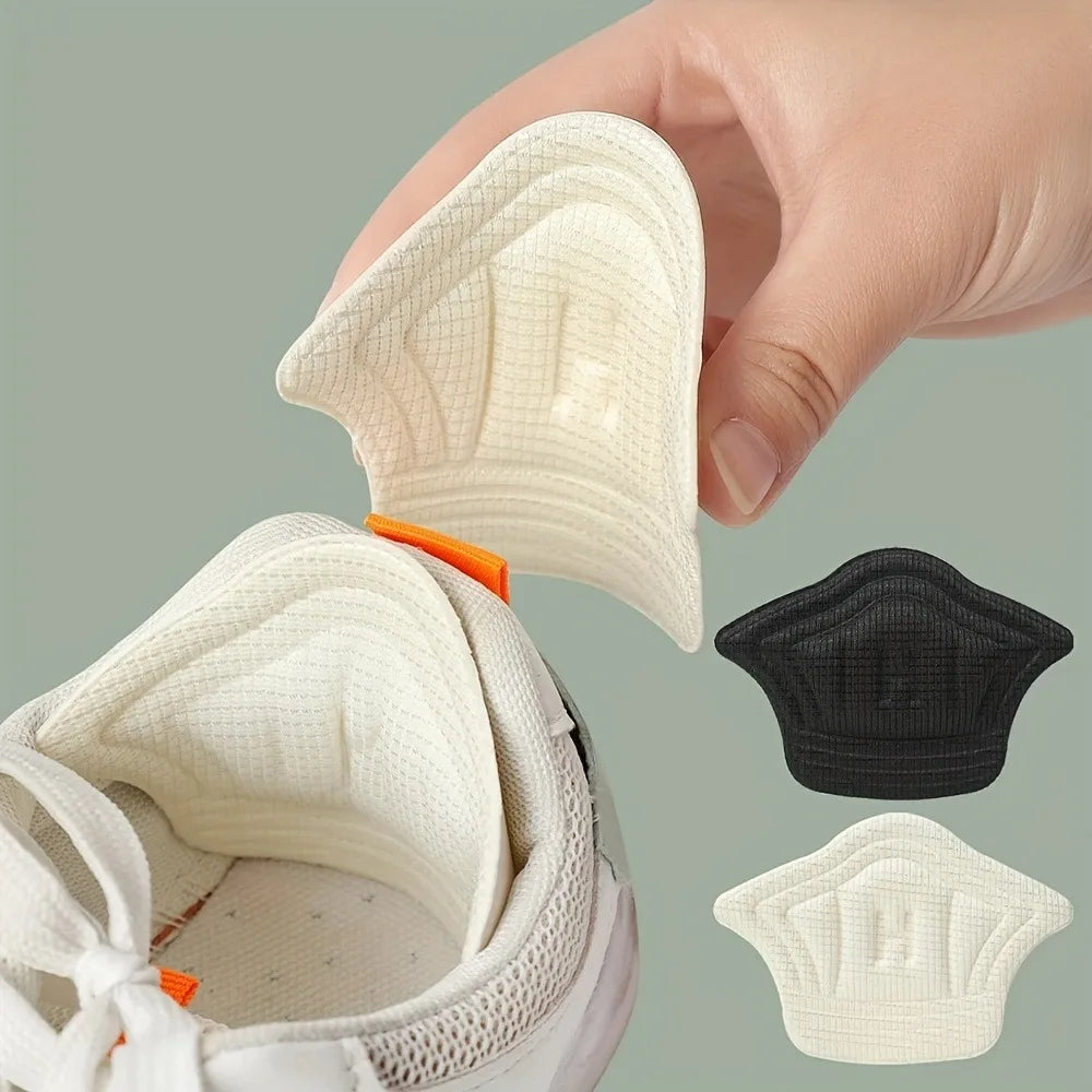 Insoles Heel Pads for Sports Shoes | Adjustable Size Anti-Wear Cushion Inserts, Heel Protector Back Sticker