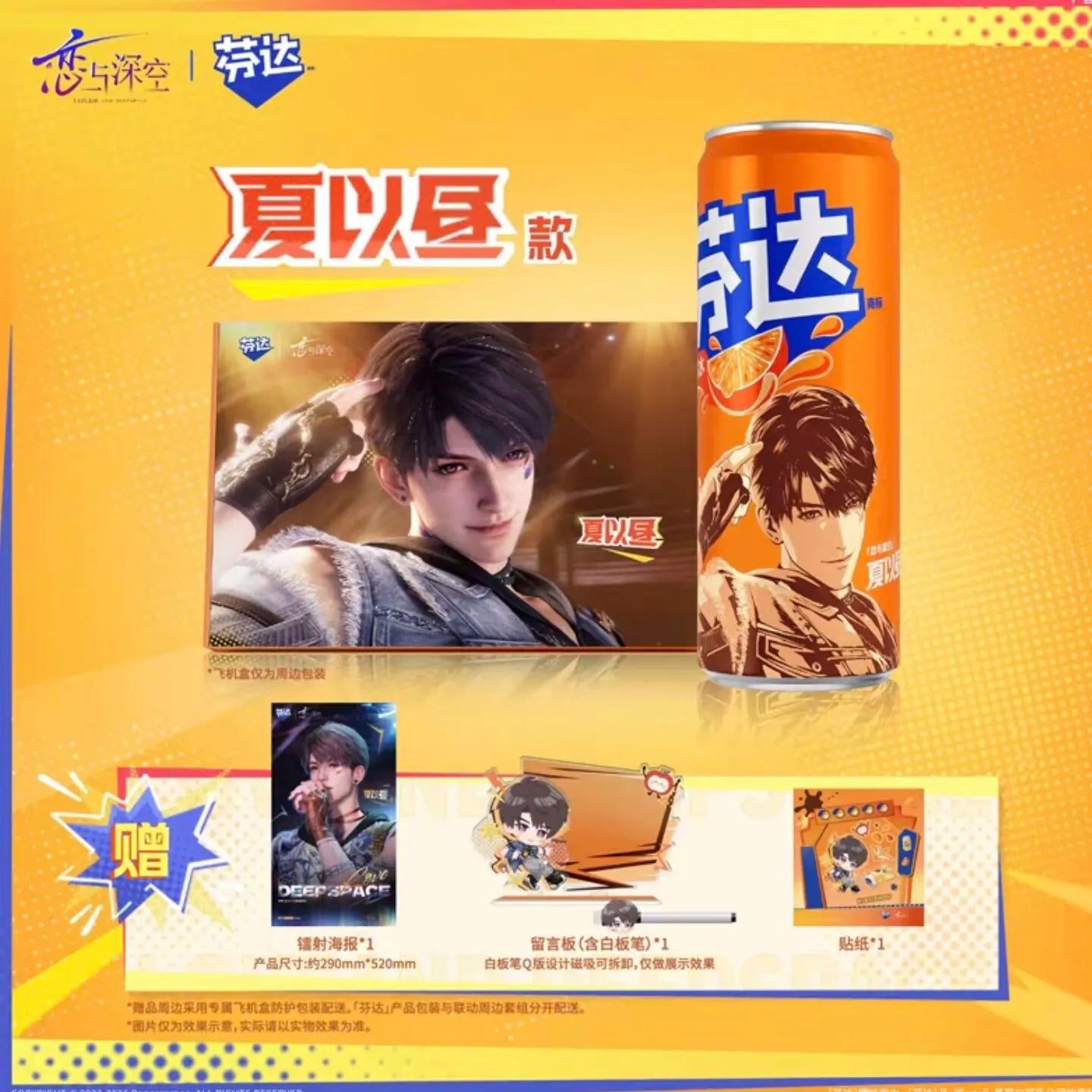 genuine Love and Deepspace Rafayel Sylus Zayne Xavier X Fanta Cosplay Anime﻿ Laser poster sticker Standing sign set adorn Gift