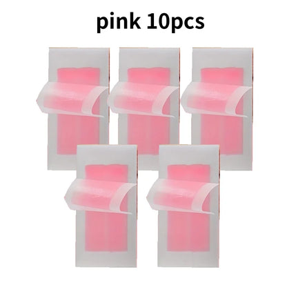 Professional Warning Tapes For Summer Hair Removal, Double Face Cold Warning Paper For Legs, Body, Face,6 Sticks, 10/20 Sticks