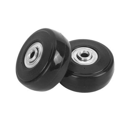 ABQR 2 Sets of Luggage Suitcase Replacement Wheels Axles Deluxe Repair Tool 50*20*6.1 mm