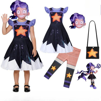 Lily Lovebraids Game Suit Uniform Cosplay Costume Halloween Carnival Party Outfit NexoCosplay