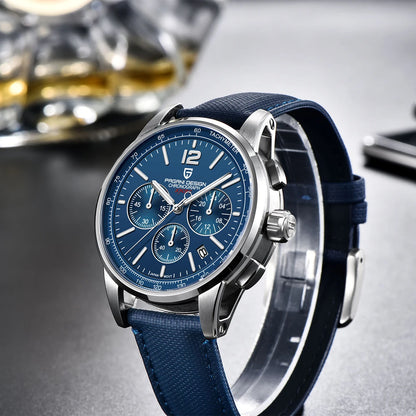 PAGANI DESIGN New Luxury Chronograph Men's Watch Top Brand Quartz Watch Sapphire Glass Stainless Steel Waterproof S Chronograph