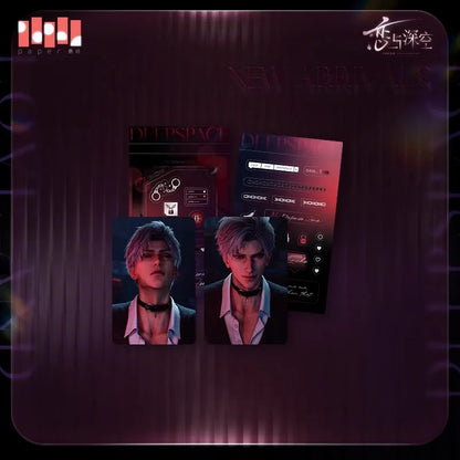 [Official Merch] Love and Deepspace Xavier Zayne Rafayel Sylus Caleb Rotating Stand Card No Defense Zone Heartstring Symphony