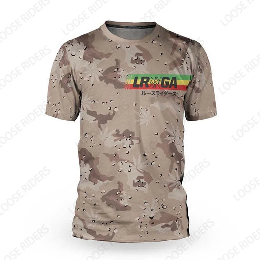 2022 Loose rider short sleeve jersey MX MTB Mountain Bike Jersey BMX Enduro Cycling shirt DH men's motocross sportswear