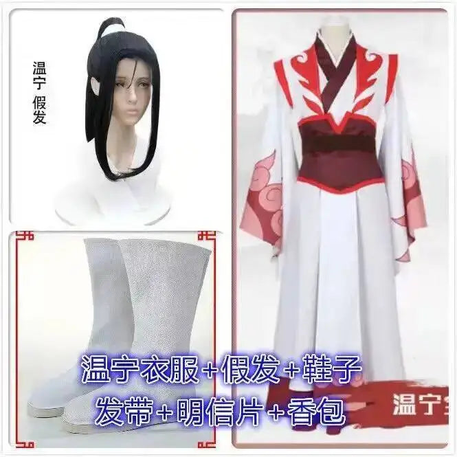 Wangji Wuxian Wei Jin Cheng Jiang Ling Yanli Lan Jiang Grandmaster Of Demonic Cultivation Han Fu Halloween Cosplay Costume
