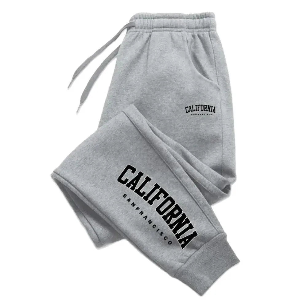 Hot Sales Mens Sweatpants Printing Casual Pants Outdoor Gym Sports Jogging Pants Autumn Winter Man Trousers Fitness Sportswear