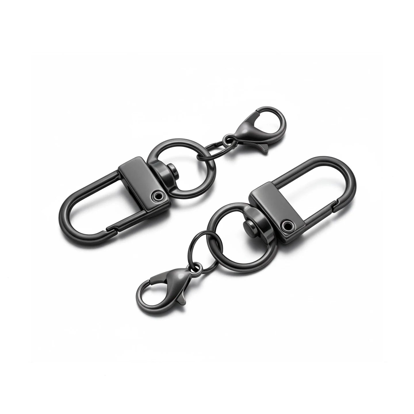 5/10Pcs Alloy Snap Lobster Clasp Hooks with Lobster Clasps Connectors Findings for DIY Key Chain Bags Pendants Supplies