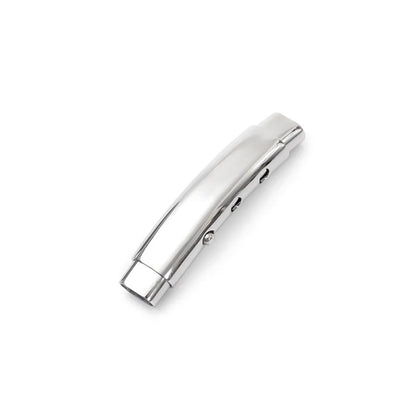 5Pcs Adjustable Stainless Steel Bayonet Clasps 3mm 4mm 5mm 6mm for DIY Leather Cord Bracelet Buckle Jewelry Making Supplies