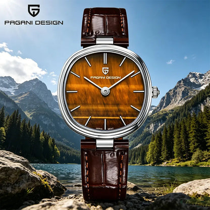 PAGANI DESIGN 2026 New Quartz Watch Top Brand Waterproof Watch Sapphire Glass Classic Leather 32mm Women Wristwatch Gift Watches