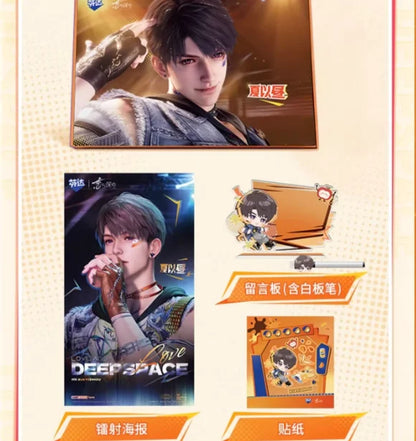 genuine Love and Deepspace Rafayel Sylus Zayne Xavier X Fanta Cosplay Anime﻿ Laser poster sticker Standing sign set adorn Gift