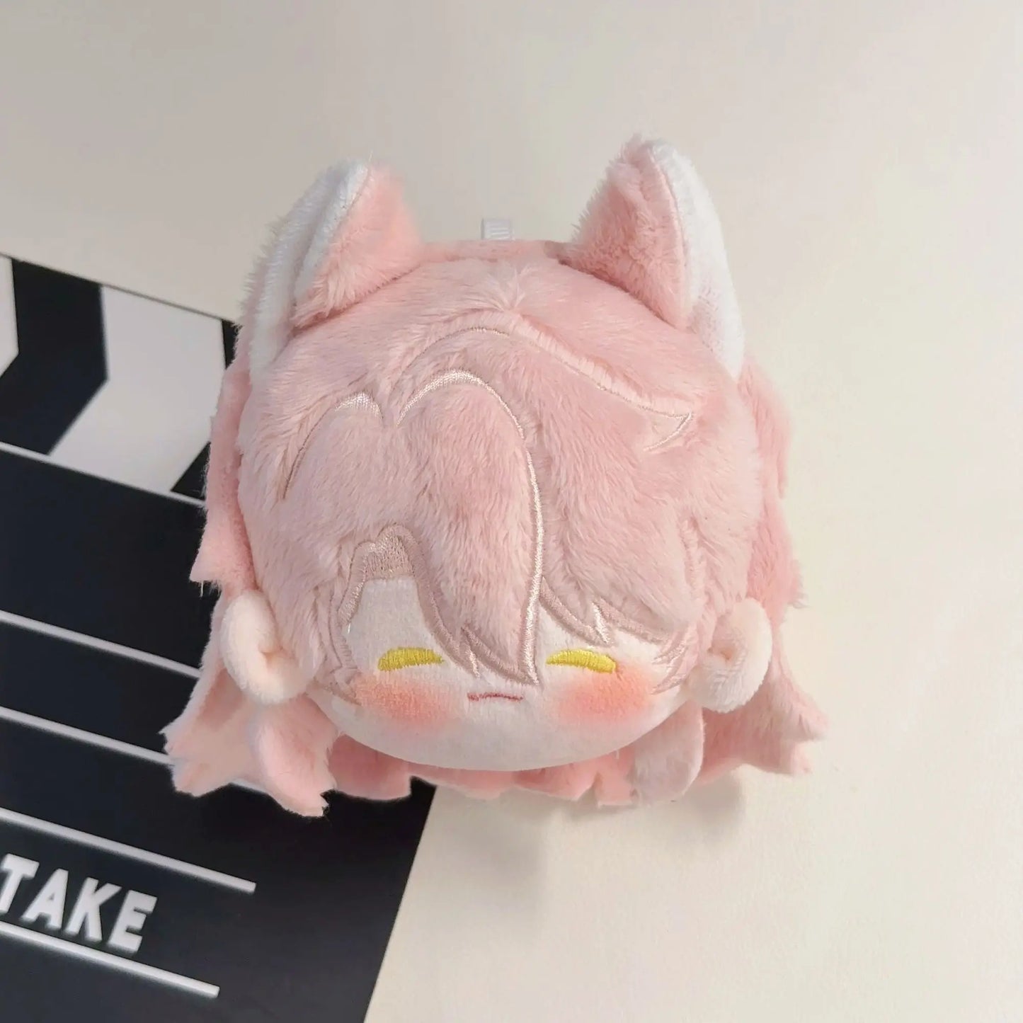 Honkai：Star Rail Phainon Blade Jiao Qiu Kawaii Plush Dolls 8cm Cotton Ball Bag Pendant Fluffy Keychain Girl Birthday Gift Xmas