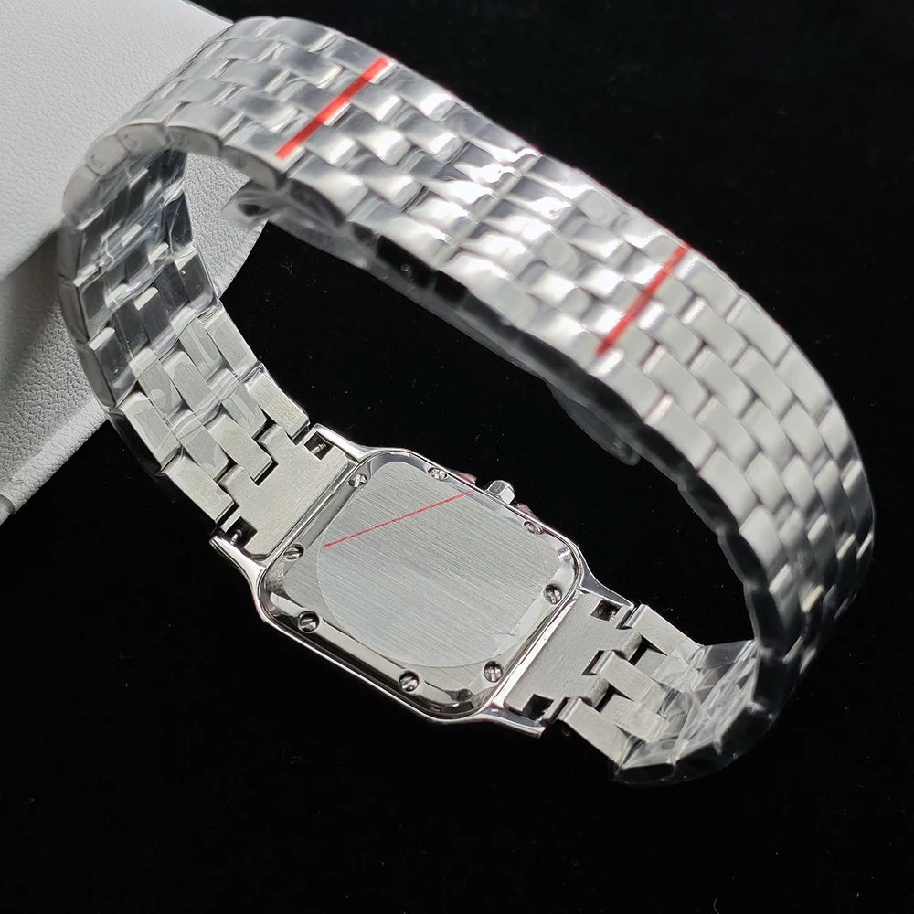 New VJ20 Watch Ladies' Fashion Watch Customized Watch Stainless Steel Watch Roman Digital Watch VJ20 Quartz Movement Watch