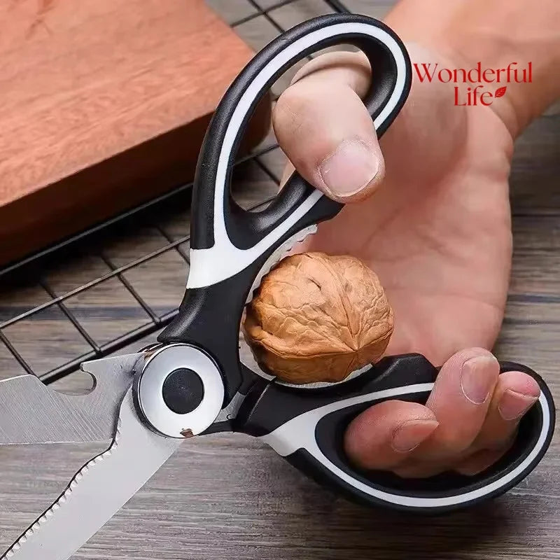 Multi-function Scissors Household Fish-killing Special Shears Roast Chicken and Duck Bones  Vegetable Chopping Fish Food