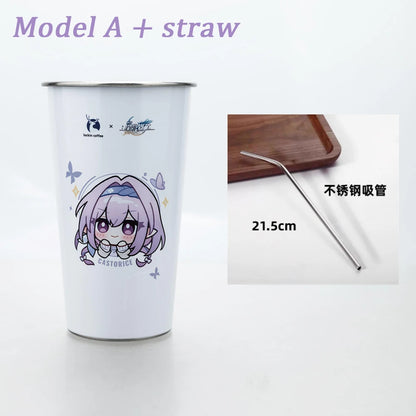 Coffee Co branded Color Changing Stainless Steel Cold Water Cup Collection Gift In Stock