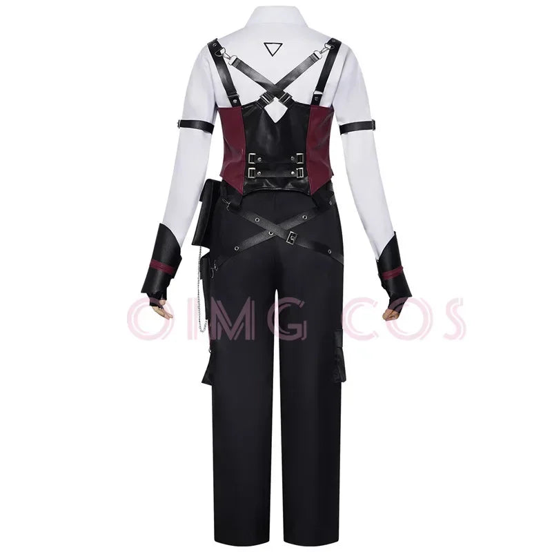 Love and deepspace Deep Space Hunter Cosplay Costume Carnival Adult Uniform  Anime Halloween Party  MasqueradeCostumes Men Game