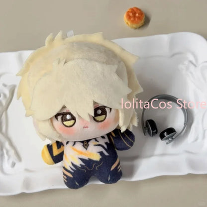 Honkai：Star Rail Phainon Blade Jiao Qiu Kawaii Plush Dolls 8cm Cotton Ball Bag Pendant Fluffy Keychain Girl Birthday Gift Xmas