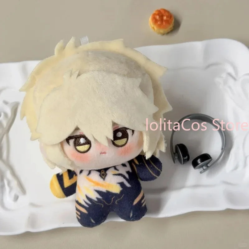 Honkai：Star Rail Phainon Blade Jiao Qiu Kawaii Plush Dolls 8cm Cotton Ball Bag Pendant Fluffy Keychain Girl Birthday Gift Xmas