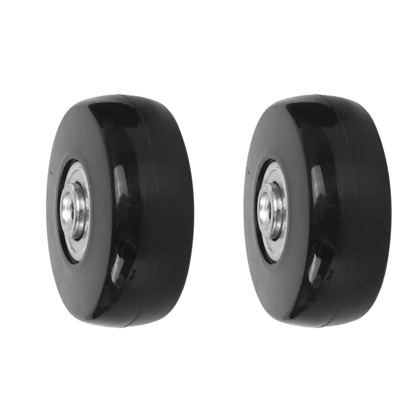 ABQR 2 Sets of Luggage Suitcase Replacement Wheels Axles Deluxe Repair Tool 50*20*6.1 mm