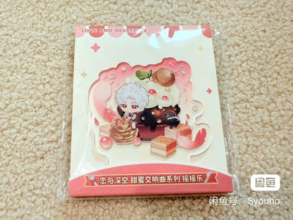 Official LAWSON X Love and Deepspace Collaboration Merchandise Badge Bookmark Acrylic Stand Postcard Transparent Card in Stock
