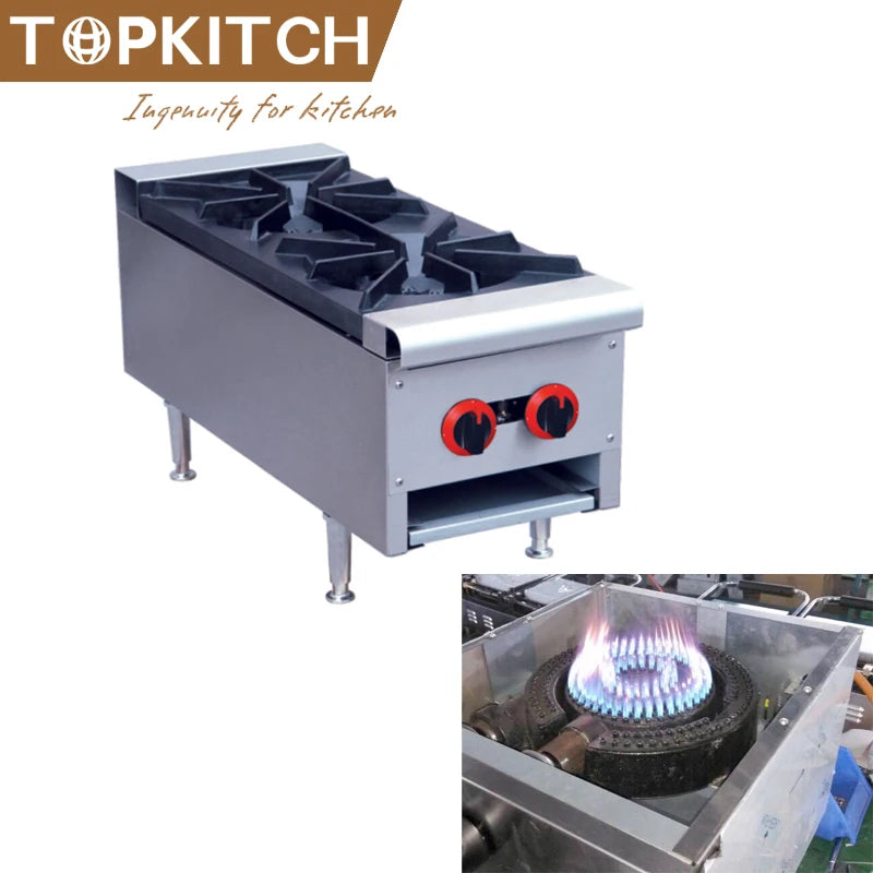 Heavy Duty Big Production Ability High Efficiency Commercial Industrial Kitchen Stove