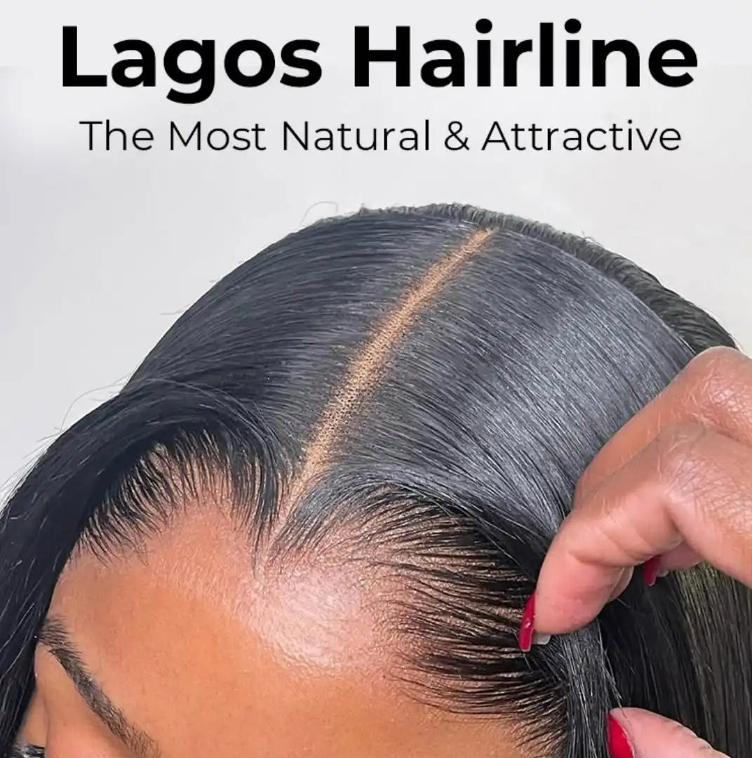 Lagos Hairline Wig 1b4 Ombre Colored 13x4 Invisible Lace Frontal Wig Loose Deep Wave Human Hair Wigs Preplucked For Woman