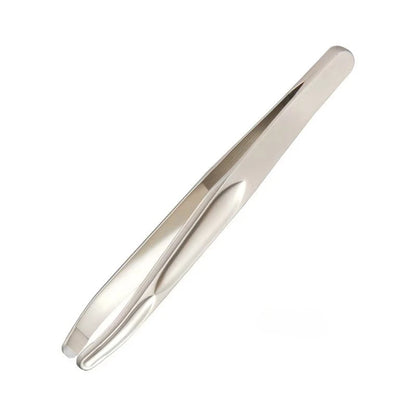 Stainless Steel Round Head Tweezers Eyebrow Tweezers Hair Removal Tweezers Suitable for Men and Woman Gifts